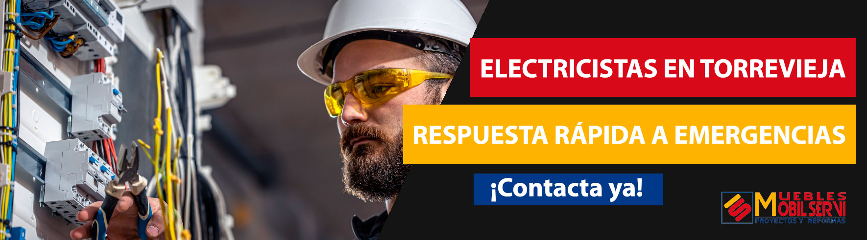 Electricistas Torrevieja. Trabajos de electricidad para todo tipo de reformas en Torrevieja, Alicante. Más de 25 años de experiencia.